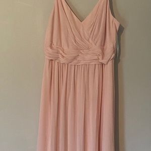 David’s bridal bridesmaid dress